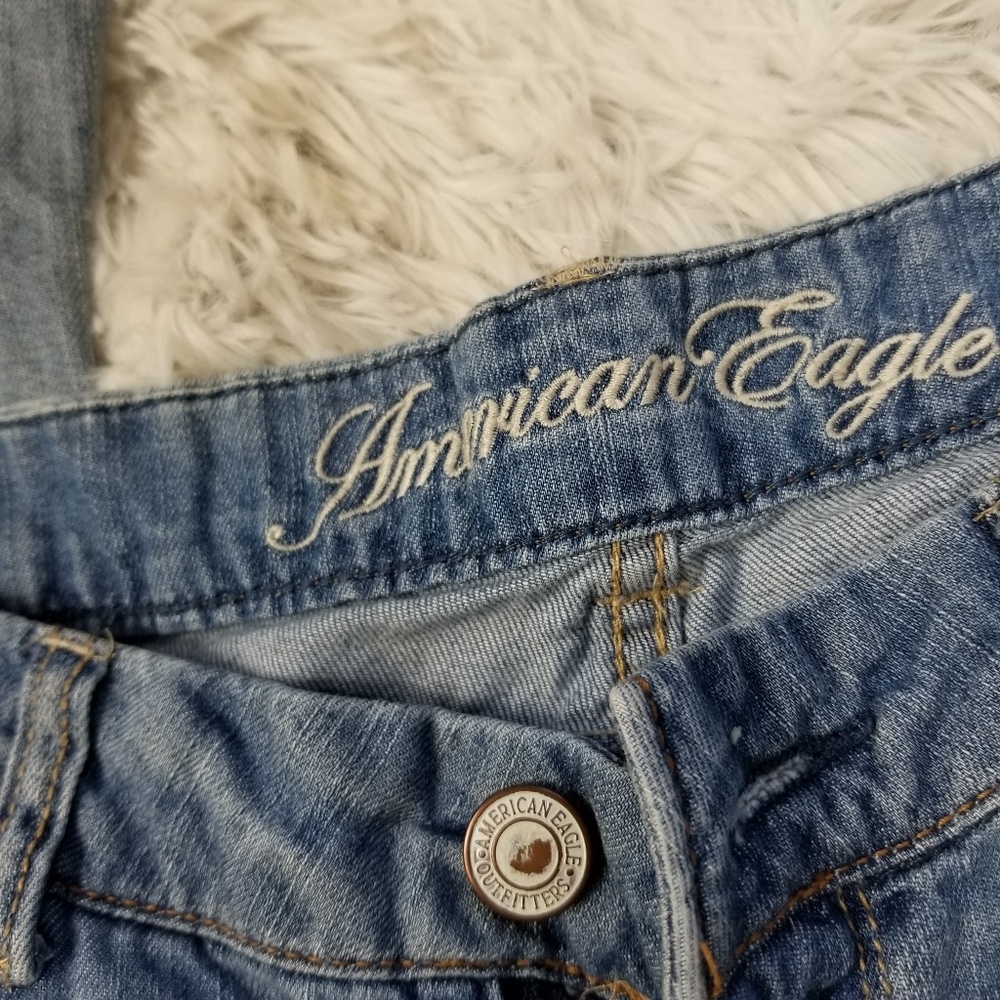 American eagle flared jeans 80s vintage size 10R - Picture 4 of 6